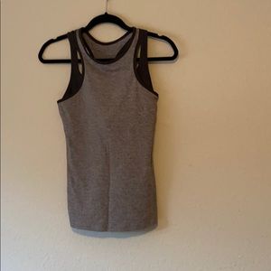Lululemon racerback tank with bra
